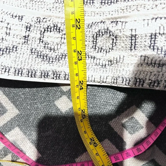 Cato Cream and Gray tweed biker Jacket 18W - Picture 8 of 8